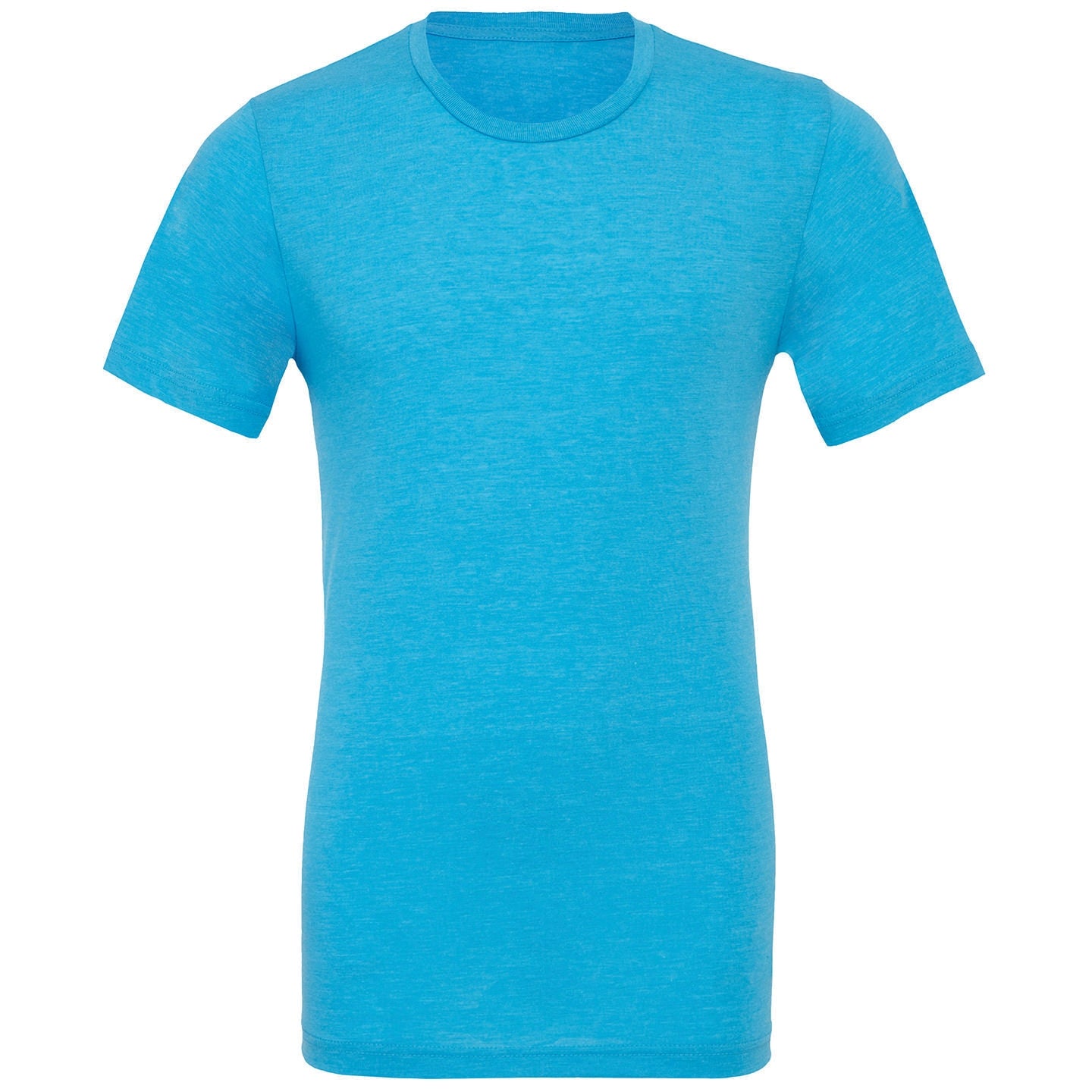 Bella Canvas Unisex Triblend Crew Neck T-Shirt - Aqua Triblend