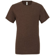 Bella Canvas Unisex Triblend Crew Neck T-Shirt - Brown Triblend