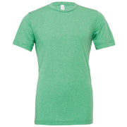 Bella Canvas Unisex Triblend Crew Neck T-Shirt - Green Triblend