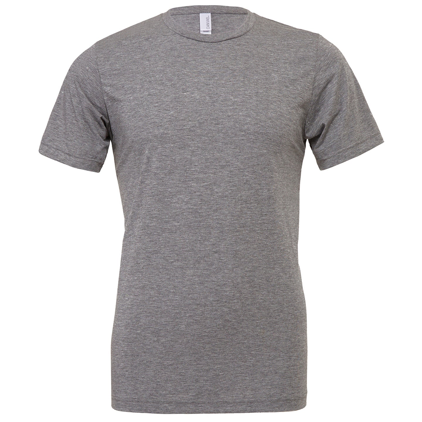 Bella Canvas Unisex Triblend Crew Neck T-Shirt - Grey Triblend