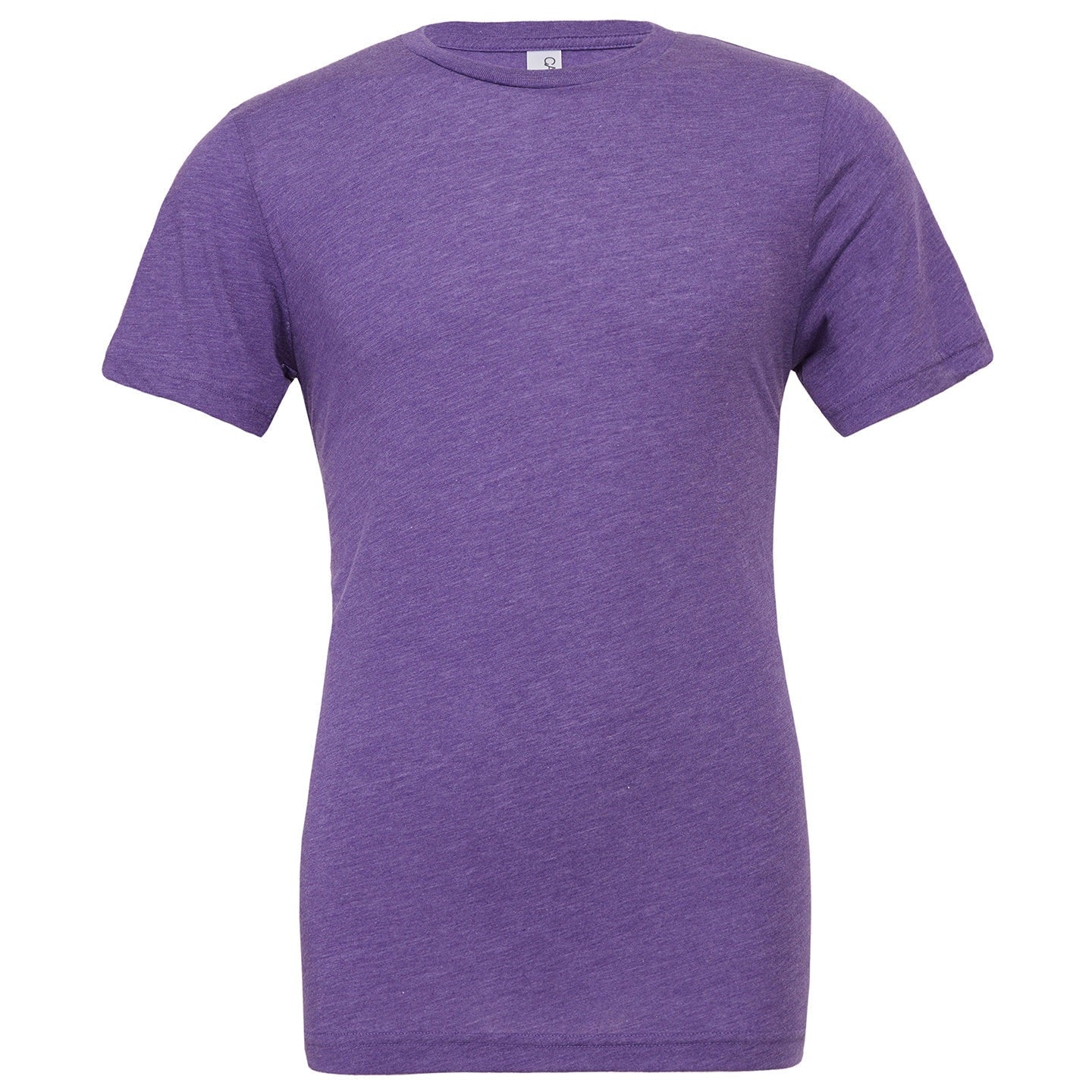 Bella Canvas Unisex Triblend Crew Neck T-Shirt - Purple Triblend