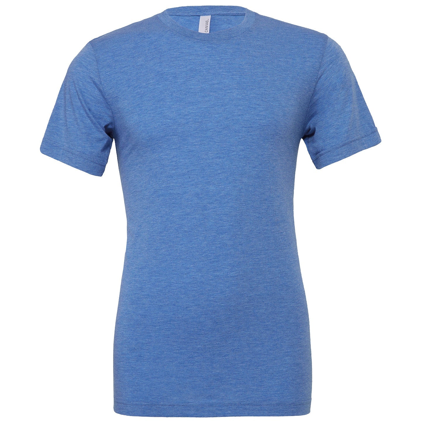 Bella Canvas Unisex Triblend Crew Neck T-Shirt - True Royal Triblend