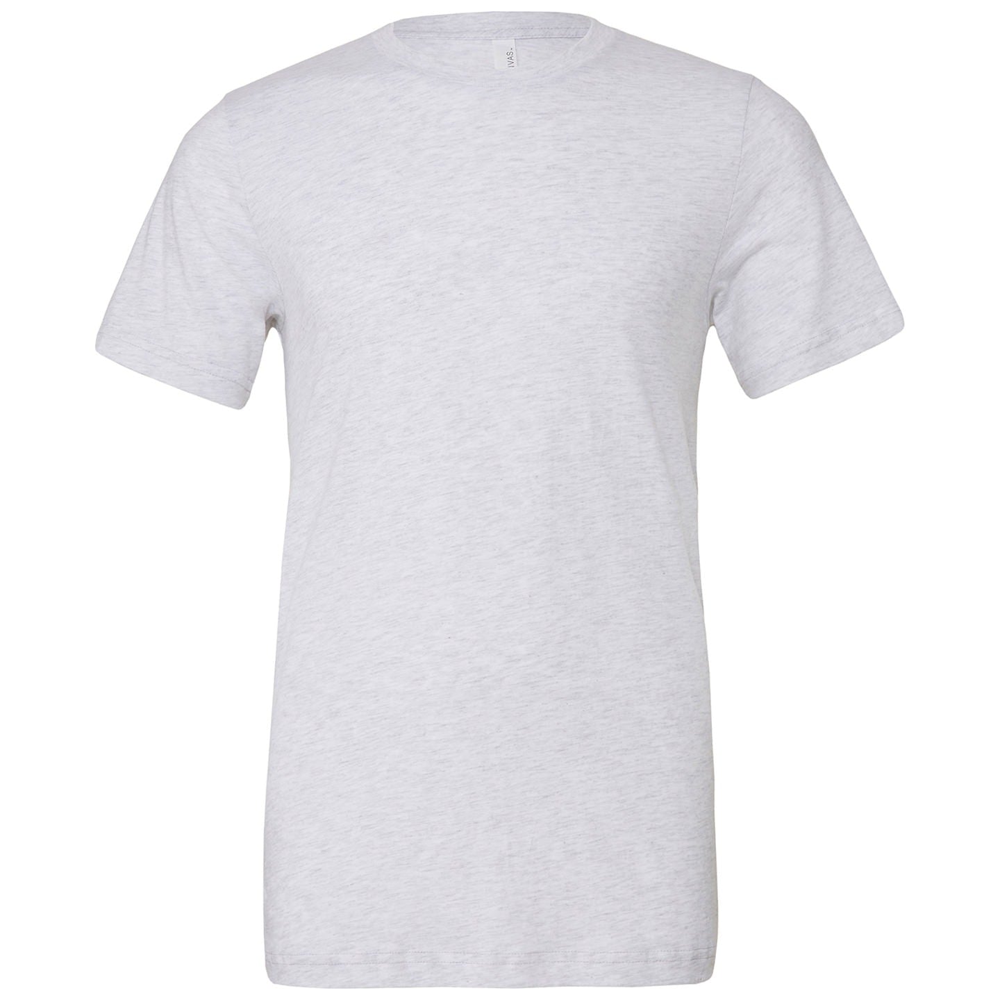 Bella Canvas Unisex Triblend Crew Neck T-Shirt - White Fleck Triblend