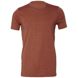 Bella Canvas Unisex Heather Cvc Short Sleeve T-Shirt - Heather Clay