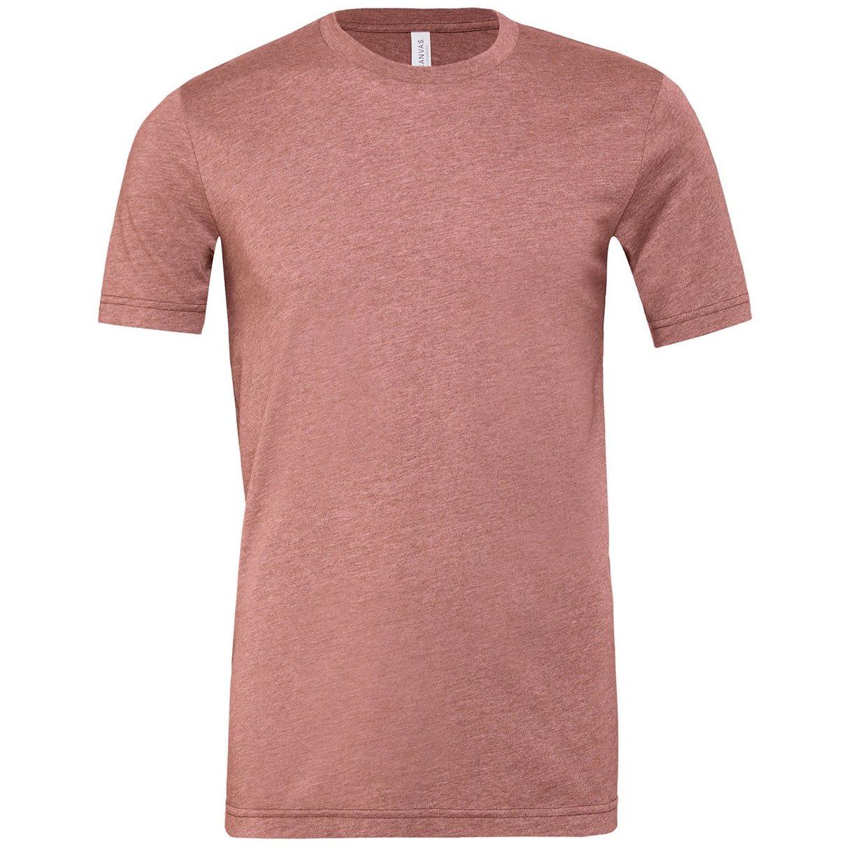 Bella Canvas Unisex Heather Cvc Short Sleeve T-Shirt - Heather Mauve