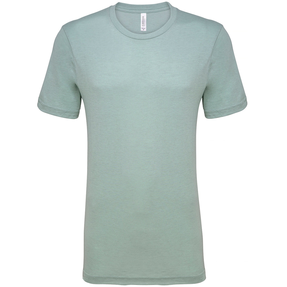 Bella Canvas Unisex Heather Cvc Short Sleeve T-Shirt - Heather Prism Dusty Blue