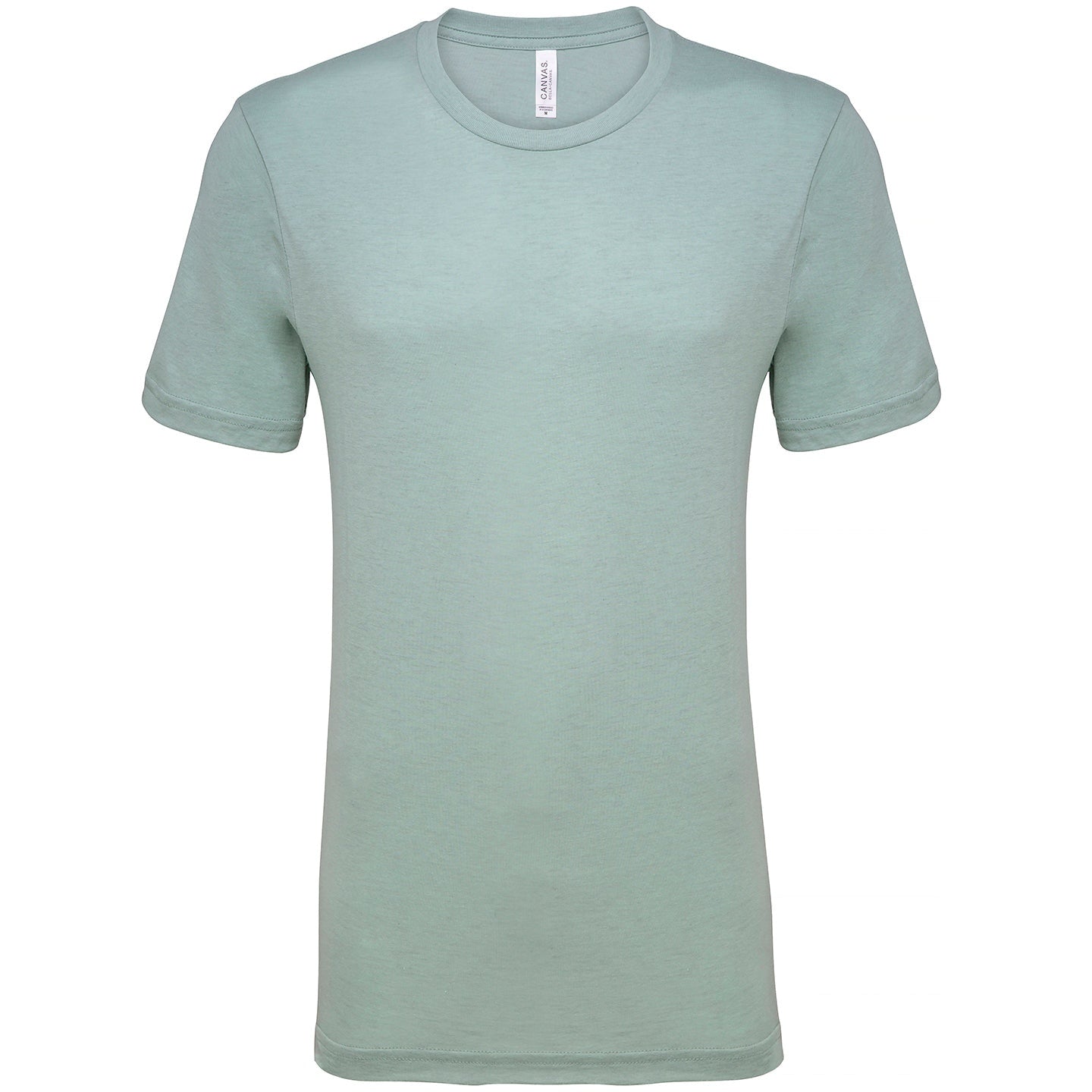 Bella Canvas Unisex Heather Cvc Short Sleeve T-Shirt - Heather Prism Dusty Blue
