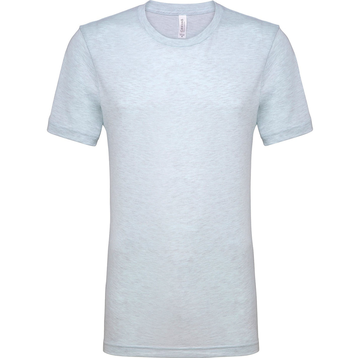 Bella Canvas Unisex Heather Cvc Short Sleeve T-Shirt - Heather Prism Ice Blue