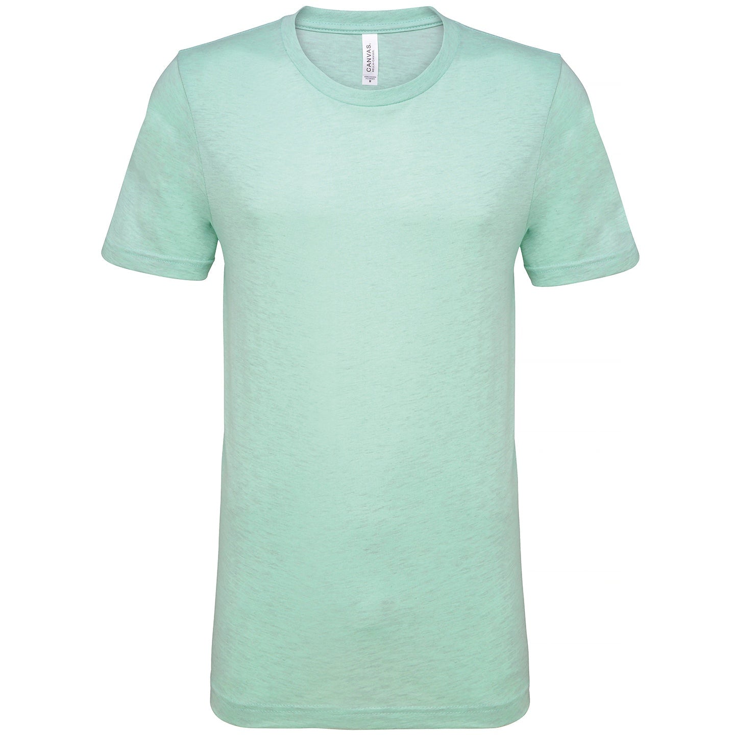 Bella Canvas Unisex Heather Cvc Short Sleeve T-Shirt - Heather Prism Mint