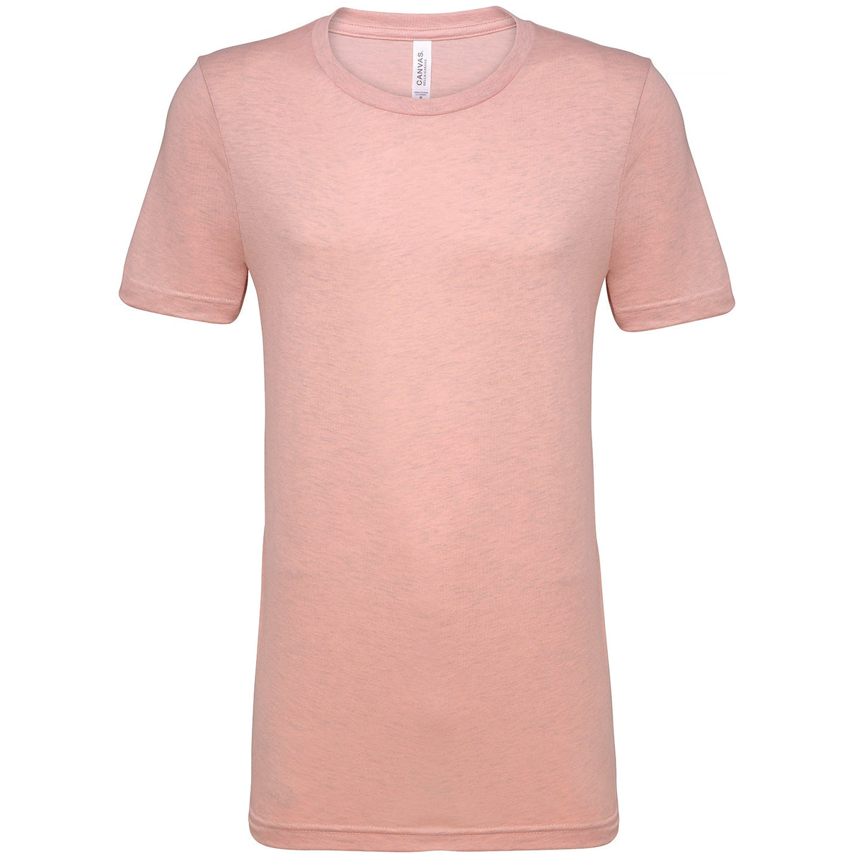 Bella Canvas Unisex Heather Cvc Short Sleeve T-Shirt - Heather Prism Peach
