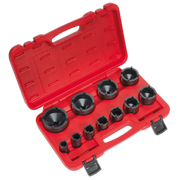 Sealey Ball Joint Socket Set 11pc 1/2"Sq Drive
