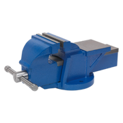 Sealey Vice 125mm Fixed Base Professional Heavy-Duty