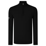 Callaway Ribbed ¼ Zip Merino Sweater
