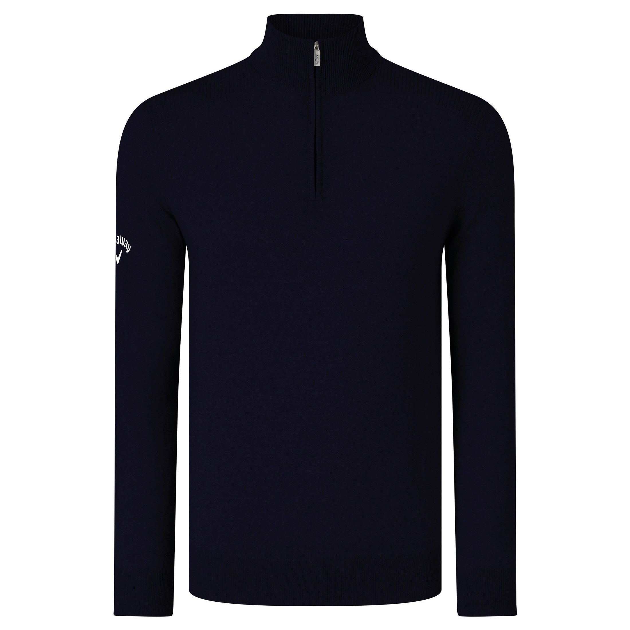 Callaway Ribbed ¼ Zip Merino Sweater
