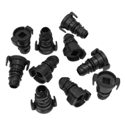 Sealey Plastic Sump Plug - Ford Duratorq - Pack of 10