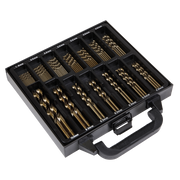 Sealey Drill Bit Set HSS Cobalt Fully Ground 99pc