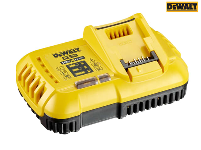 DEWALT DCB118 XR FlexVolt Multi-Voltage Fast Charger 18/54V Li-ion