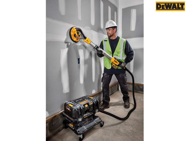 DEWALT DCE800T2 XR Telescopic Drywall Sander 18V 1 x 6.0/2.0Ah FlexVolt Li-ion