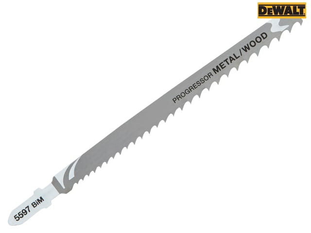 DEWALT HCS Progressor Tooth Jigsaw Blades Pack of 5 T345XF