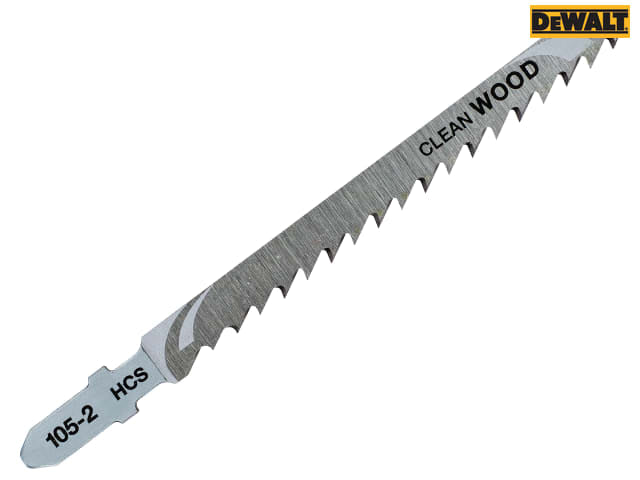 DEWALT HCS Wood Jigsaw Blades Pack of 5 T101D