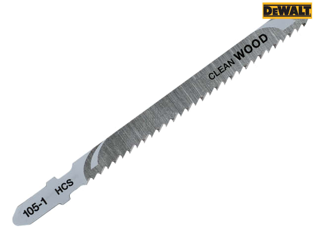 DEWALT HCS Wood Jigsaw Blades Pack of 5 T101B