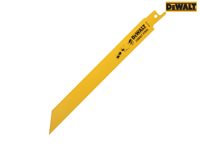 DEWALT Bi-Metal Reciprocating Blade for Metal 203mm x 14 TPI (Pack 5)