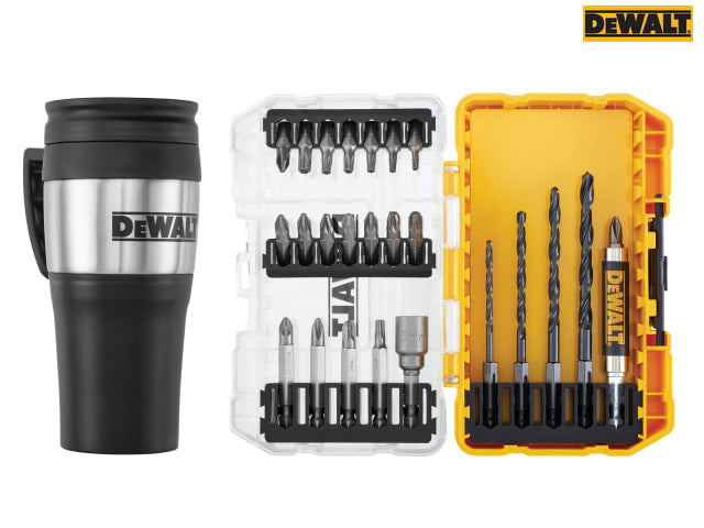 DEWALT DT70707 Drill Drive Set, 25 Piece + Mug