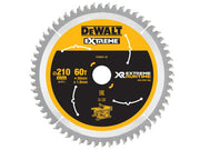 DEWALT XR FlexVolt Table Saw Blade 210 x 30mm x 60T