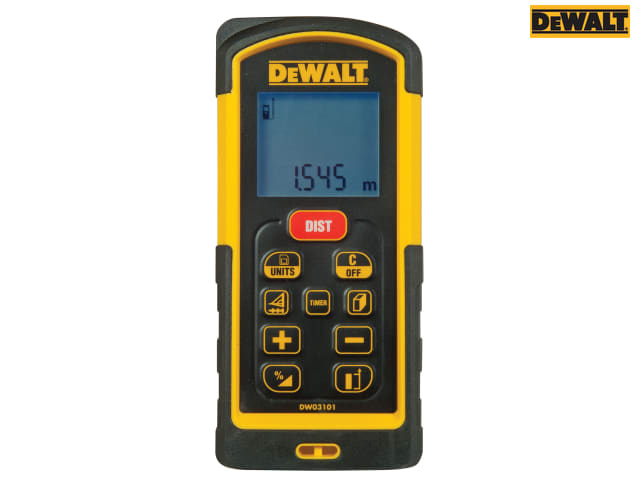 DEWALT DW03101 Laser Distance Measure 100m