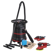 Sealey M Class Dust-Free Sanding Kit with Electric Brushless Palm Sander