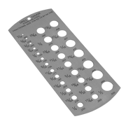 Sealey Drill Gauge Imperial 1/16"-1/2"