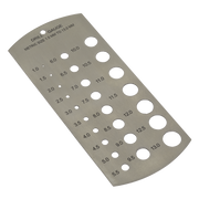 Sealey Drill Gauge Metric 1-13mm