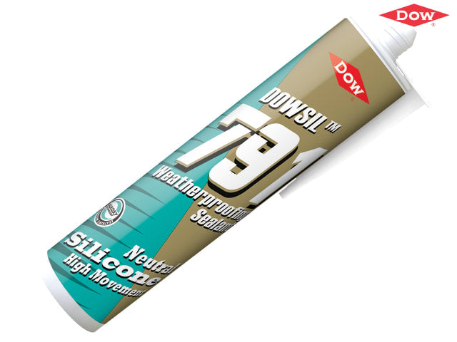 Dowsil 791 Silicone Sealant Black 310ml