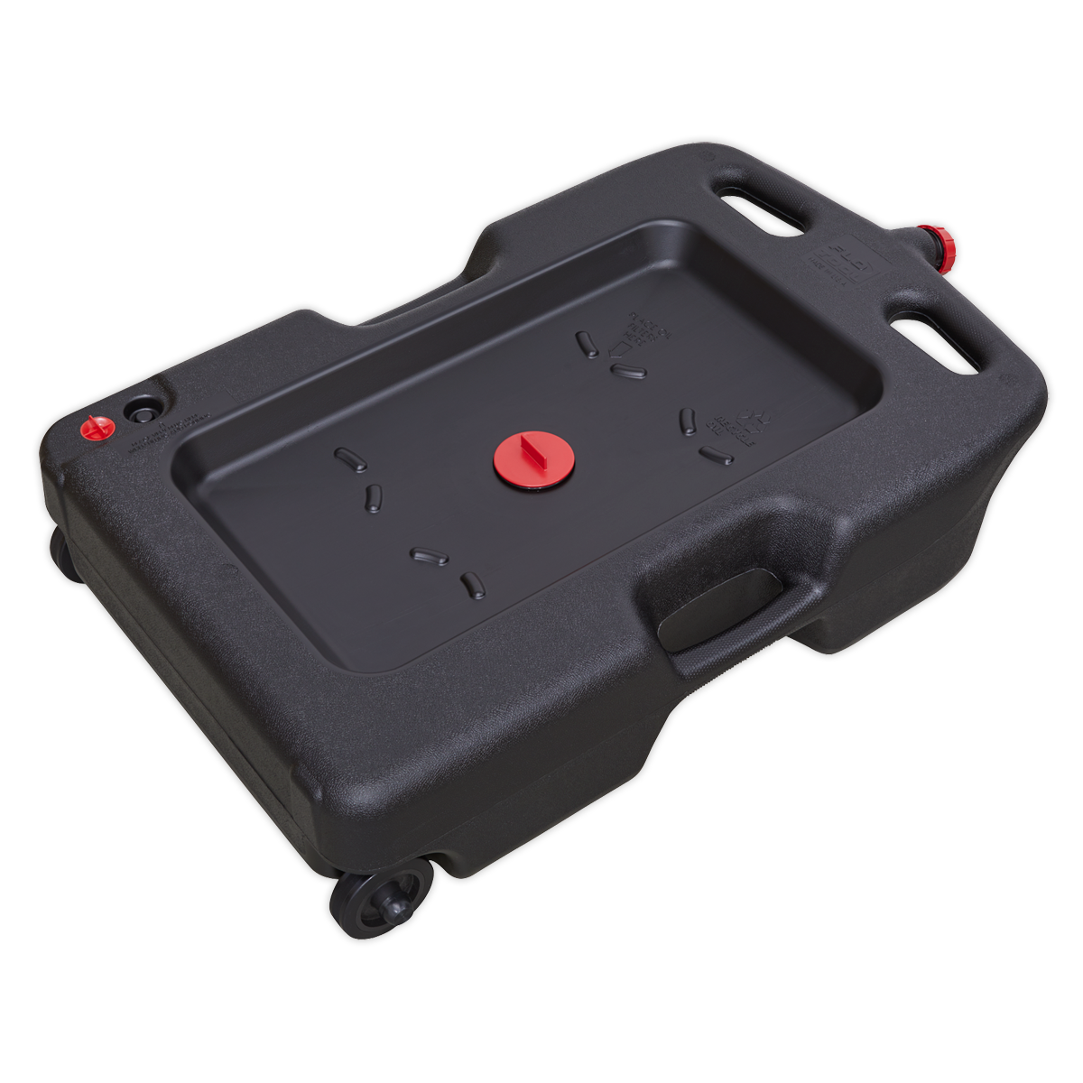 Sealey Oil/Fluid Drain & Recycling Container 54L - Wheeled