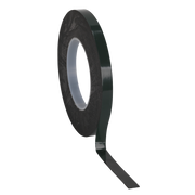 Sealey Double-Sided Adhesive Foam Tape 12mm x 10m Green Backing