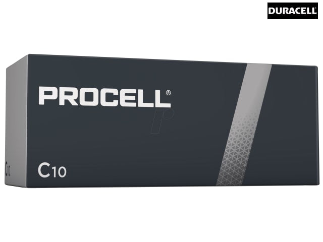 Duracell C Cell PROCELL® Alkaline Batteries (Pack 10)