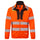 Portwest DX4 Hi-Vis Funnel Neck Sweatshirt #colour_orange-black