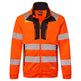 Portwest DX4 Hi-Vis Funnel Neck Sweatshirt #colour_orange-black