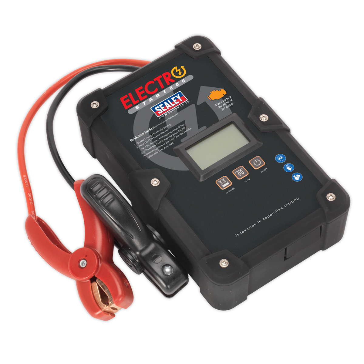 Sealey ElectroStart® Batteryless Power Start 800A 12V