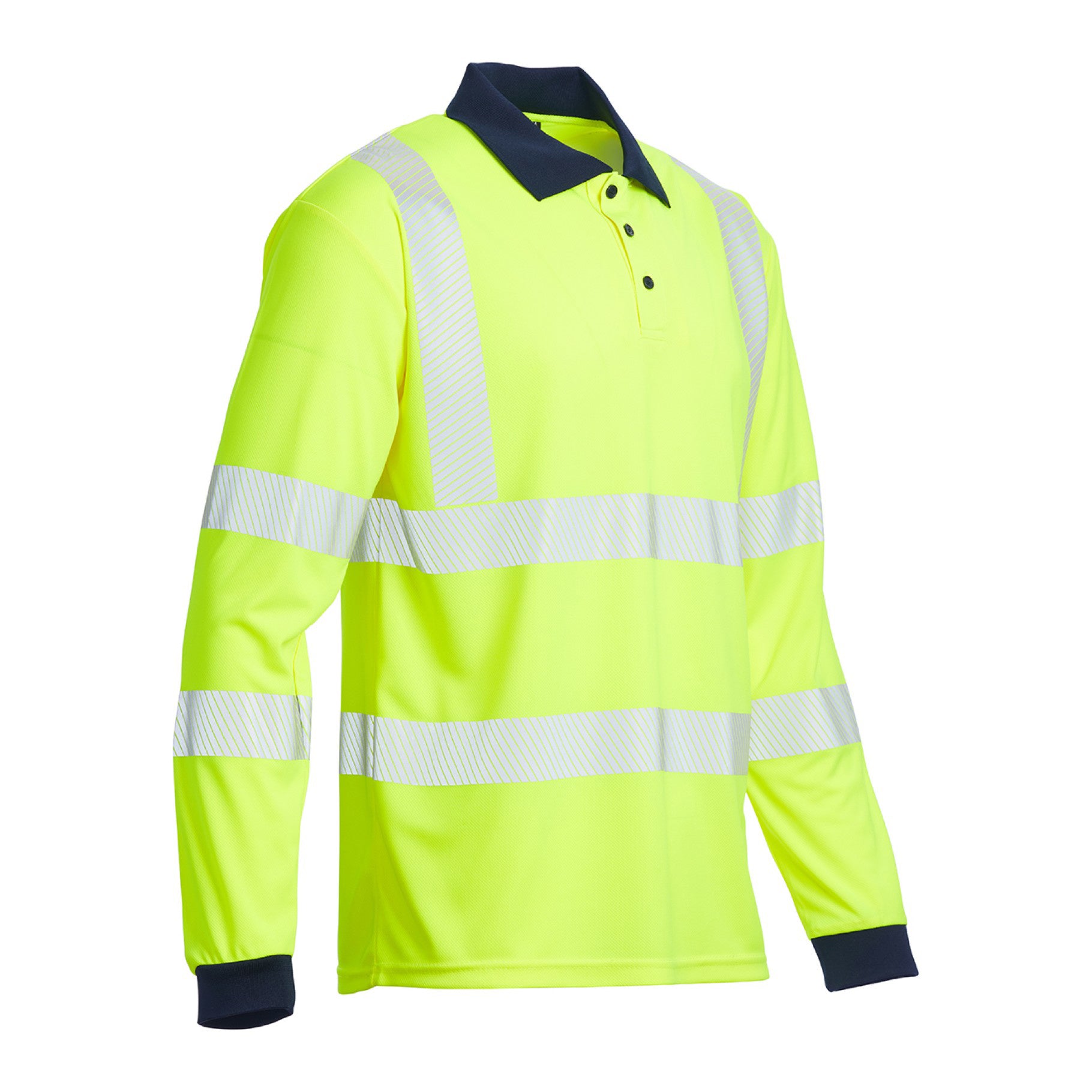 Blackrock Hi-Vis Eco Polo Shirt Long Sleeve