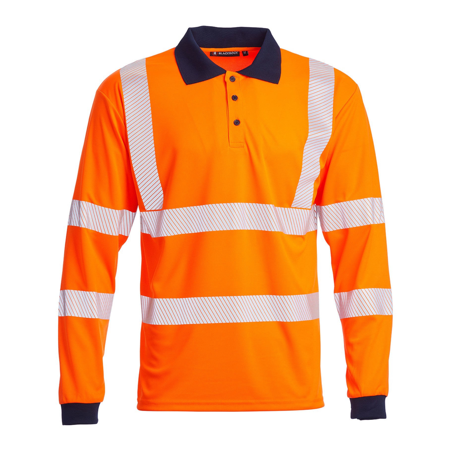 Blackrock Hi-Vis Eco Polo Shirt Long Sleeve