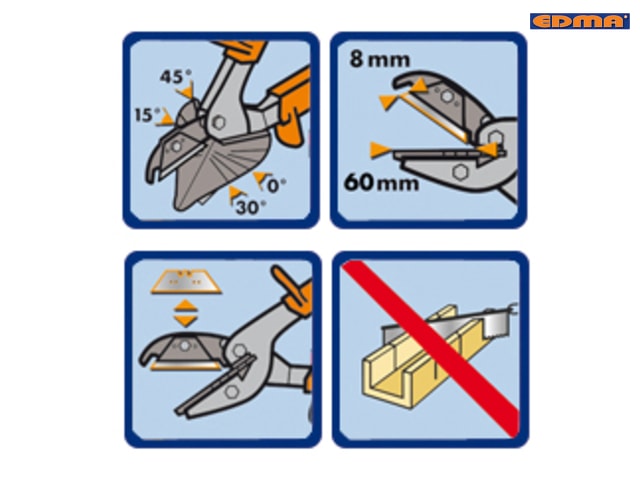 Edma MultiCoup® Mitre Shears