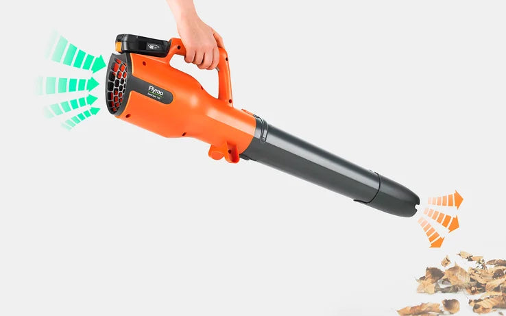 FLYMO 18V EasiClear 100 KIT – Cordless Leaf Blower
