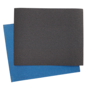 Sealey Emery Sheet Blue Twill 230 x 280mm 40Grit Pack of 25