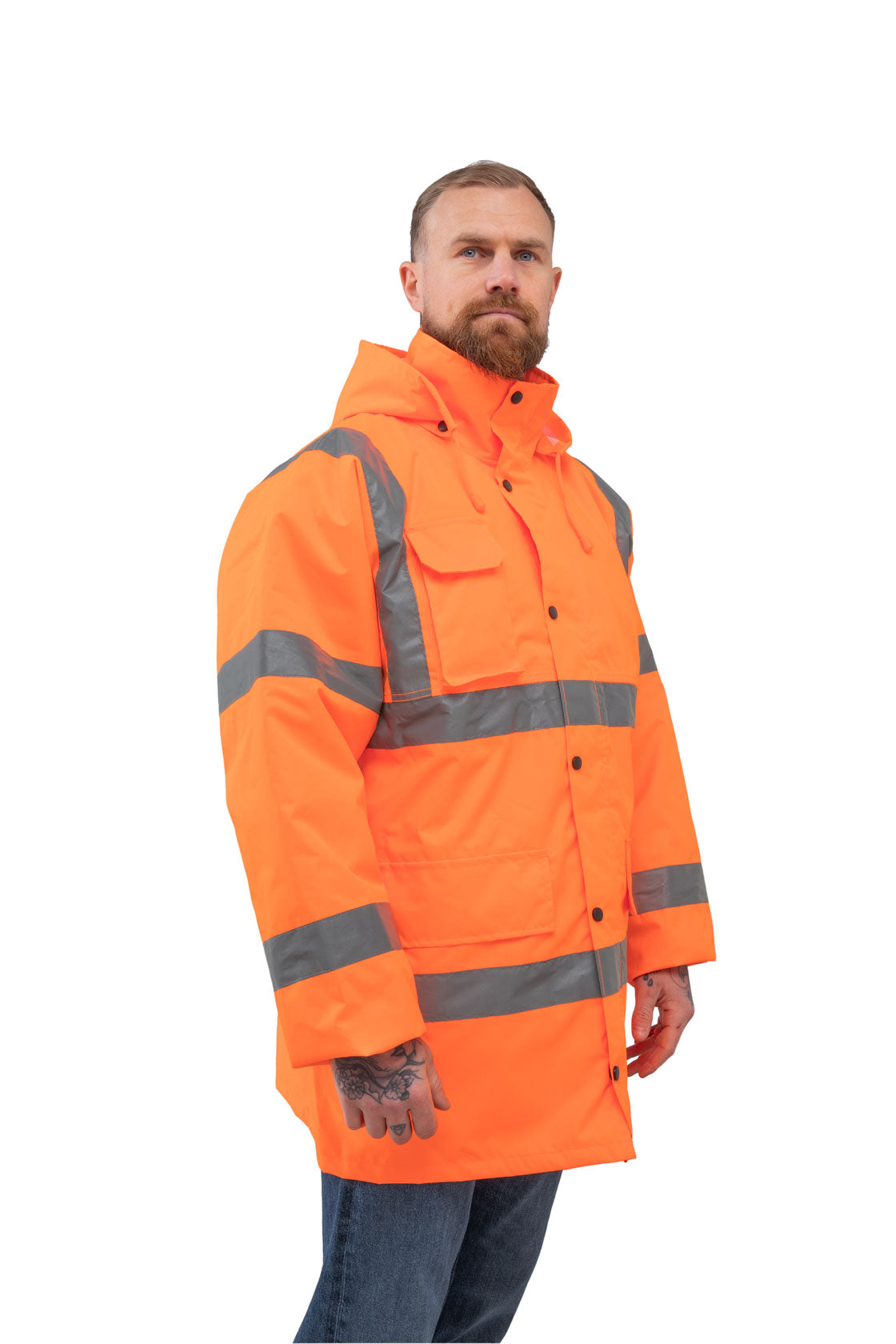 Espro High Visibility Parka Traffic Jacket EN20471