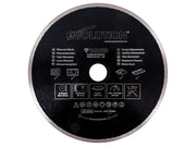 Evolution Diamond Blade, Continuous Rim 210 x 25.4mm