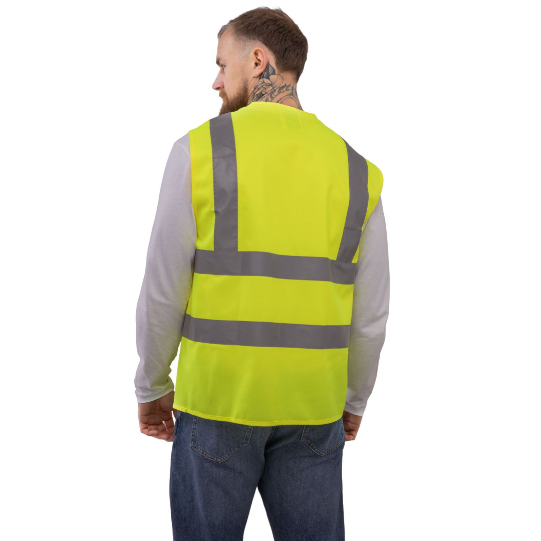 Espro High Visibility Waistcoat Velcro Fastening EN20471