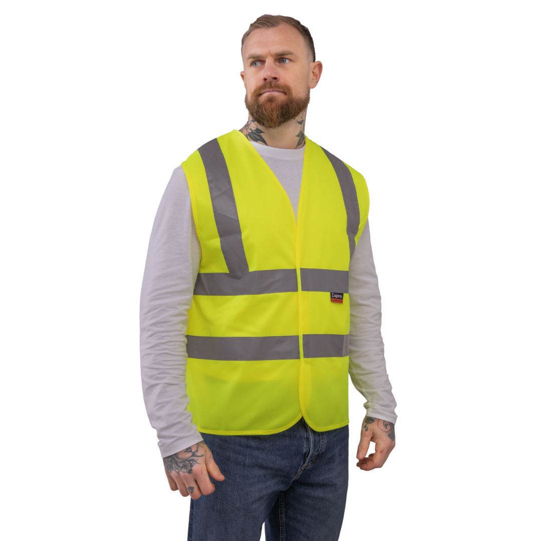Espro High Visibility Waistcoat Velcro Fastening EN20471