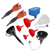 Sealey Funnel Combo 10pc