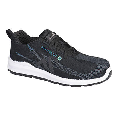 Eco Fly Composite Trainer S1PS SR FO #colour_black-blue